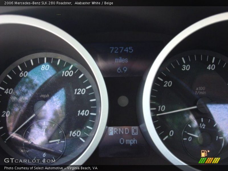 Alabaster White / Beige 2006 Mercedes-Benz SLK 280 Roadster