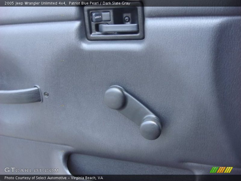 Patriot Blue Pearl / Dark Slate Gray 2005 Jeep Wrangler Unlimited 4x4