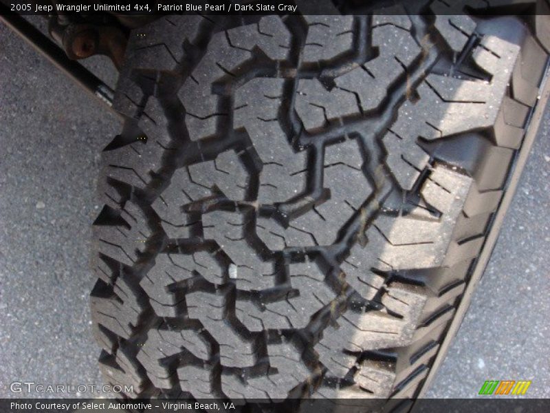 Patriot Blue Pearl / Dark Slate Gray 2005 Jeep Wrangler Unlimited 4x4