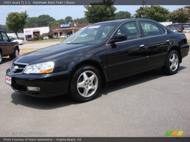 Nighthawk Black Pearl / Ebony 2003 Acura TL 3.2
