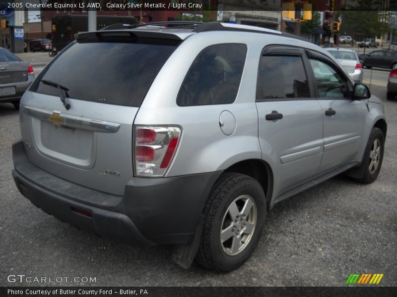 Galaxy Silver Metallic / Light Gray 2005 Chevrolet Equinox LS AWD