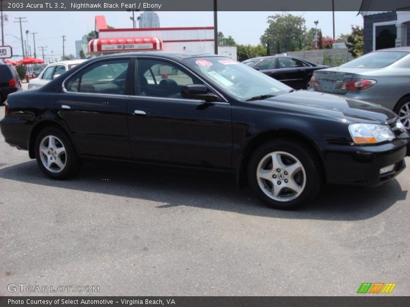 Nighthawk Black Pearl / Ebony 2003 Acura TL 3.2