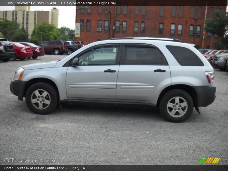 Galaxy Silver Metallic / Light Gray 2005 Chevrolet Equinox LS AWD