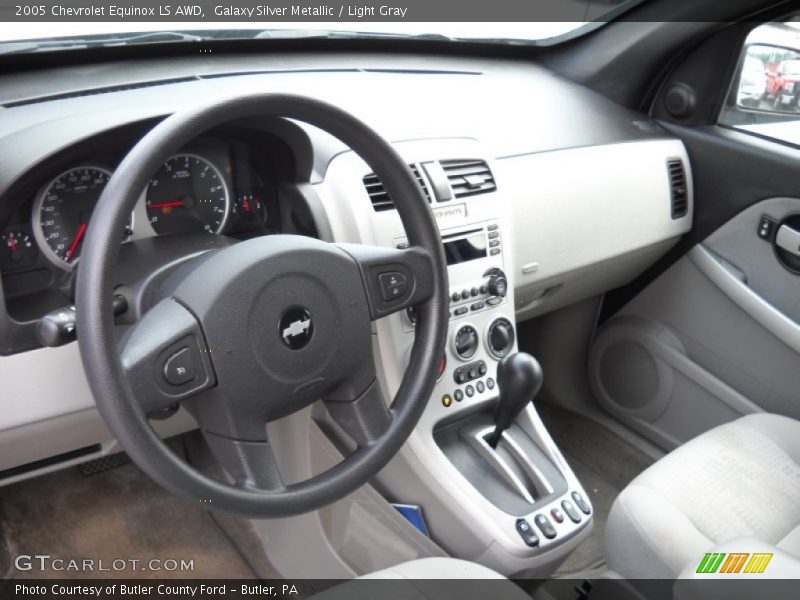 Galaxy Silver Metallic / Light Gray 2005 Chevrolet Equinox LS AWD