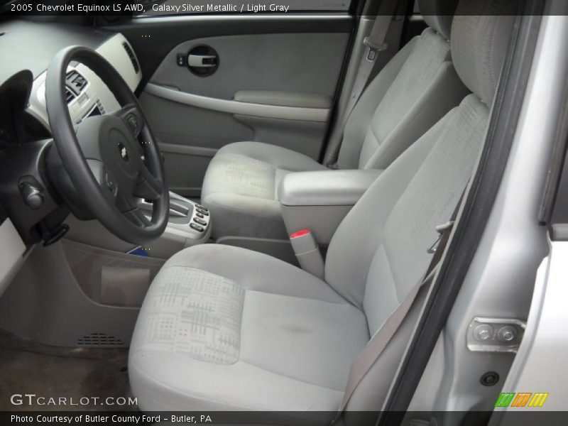 Galaxy Silver Metallic / Light Gray 2005 Chevrolet Equinox LS AWD