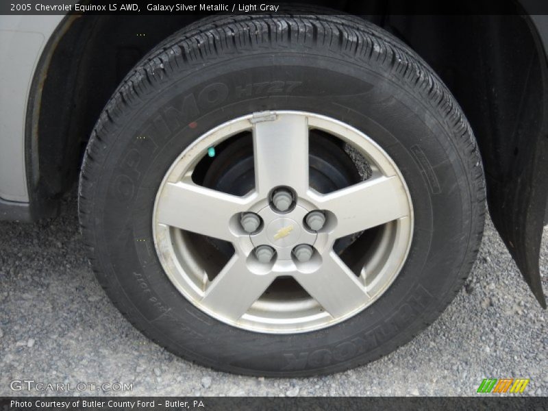 Galaxy Silver Metallic / Light Gray 2005 Chevrolet Equinox LS AWD