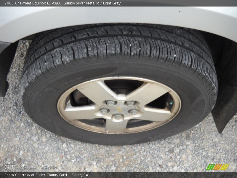 Galaxy Silver Metallic / Light Gray 2005 Chevrolet Equinox LS AWD