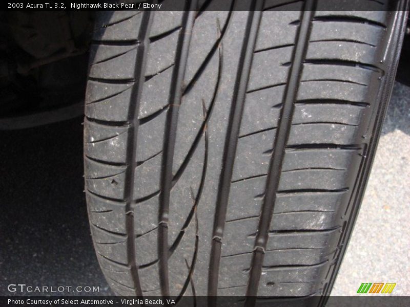 Nighthawk Black Pearl / Ebony 2003 Acura TL 3.2