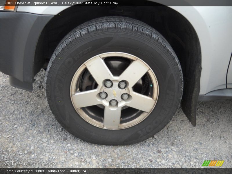 Galaxy Silver Metallic / Light Gray 2005 Chevrolet Equinox LS AWD