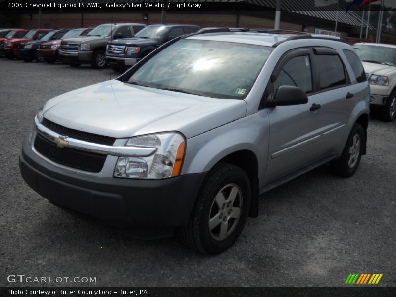 Galaxy Silver Metallic / Light Gray 2005 Chevrolet Equinox LS AWD