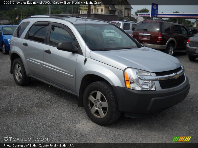 Galaxy Silver Metallic / Light Gray 2005 Chevrolet Equinox LS AWD
