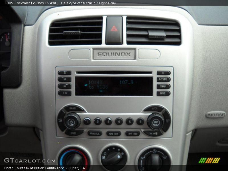 Galaxy Silver Metallic / Light Gray 2005 Chevrolet Equinox LS AWD