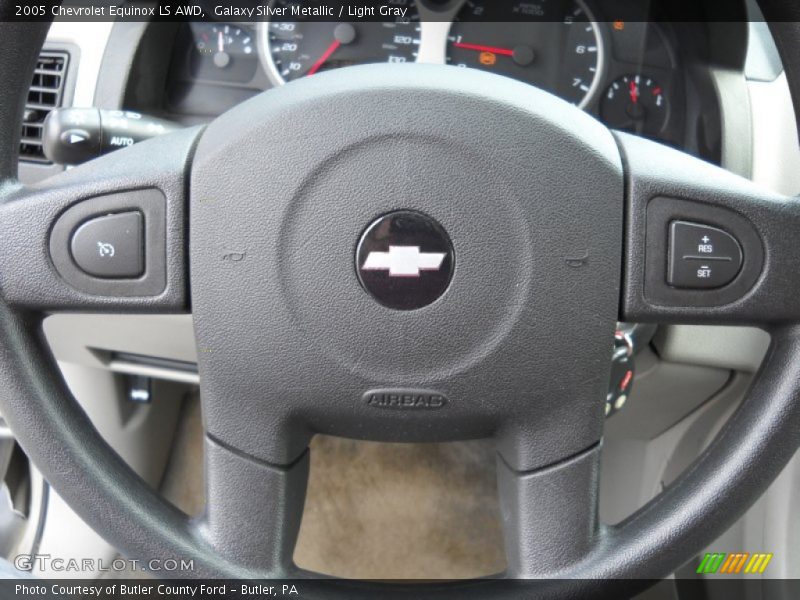 Galaxy Silver Metallic / Light Gray 2005 Chevrolet Equinox LS AWD