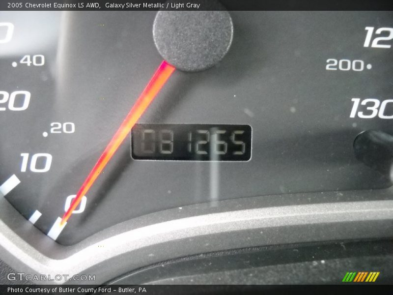 Galaxy Silver Metallic / Light Gray 2005 Chevrolet Equinox LS AWD