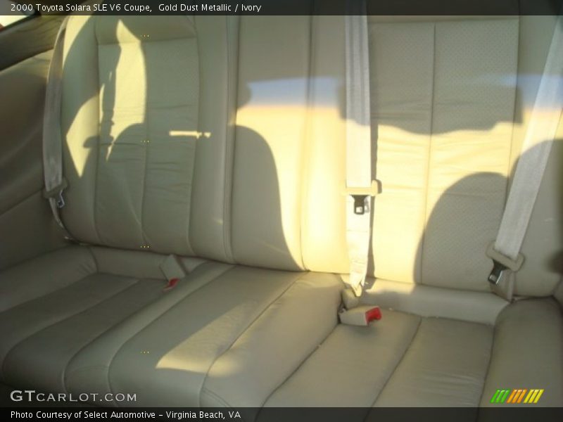 Gold Dust Metallic / Ivory 2000 Toyota Solara SLE V6 Coupe