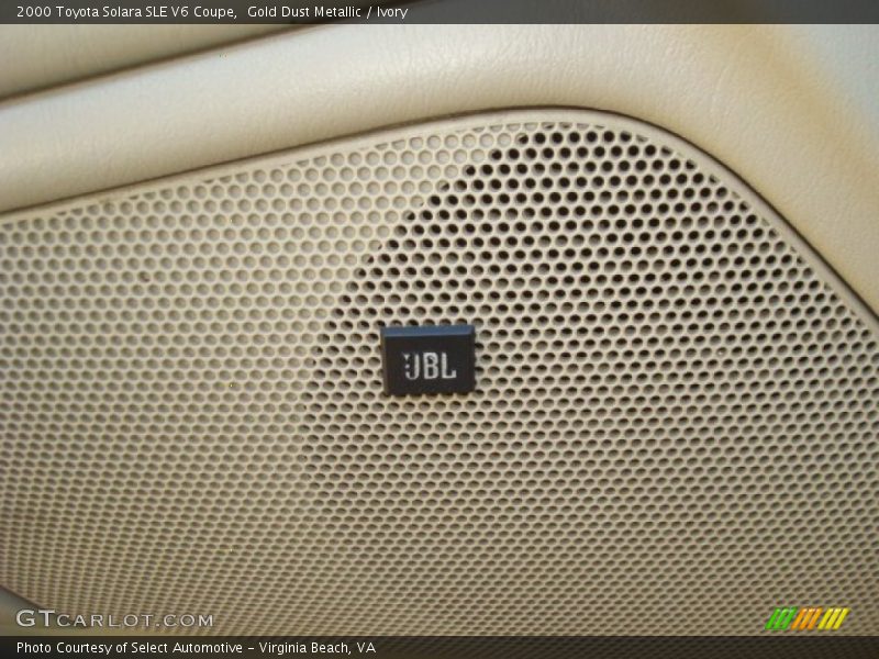 Gold Dust Metallic / Ivory 2000 Toyota Solara SLE V6 Coupe