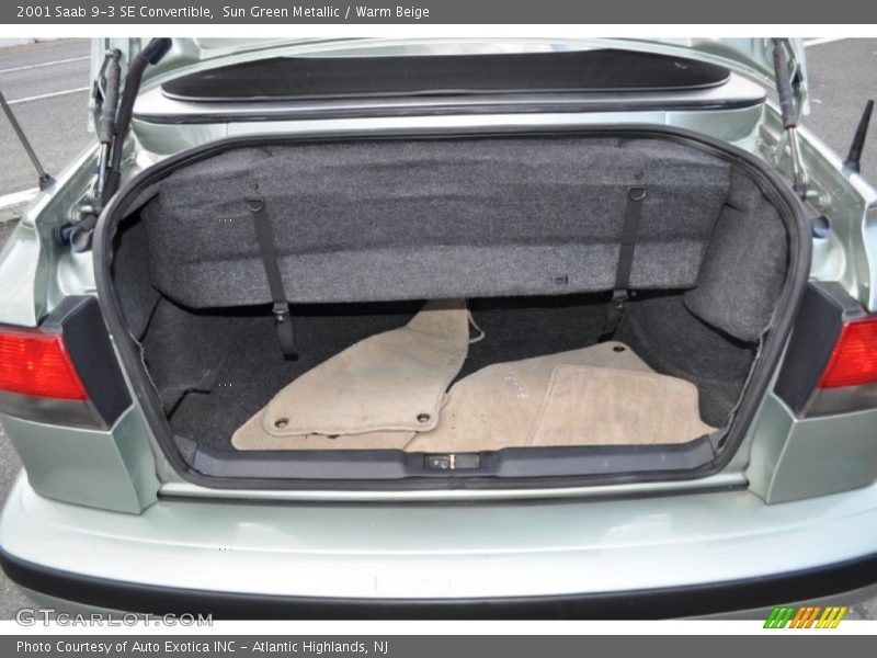  2001 9-3 SE Convertible Trunk