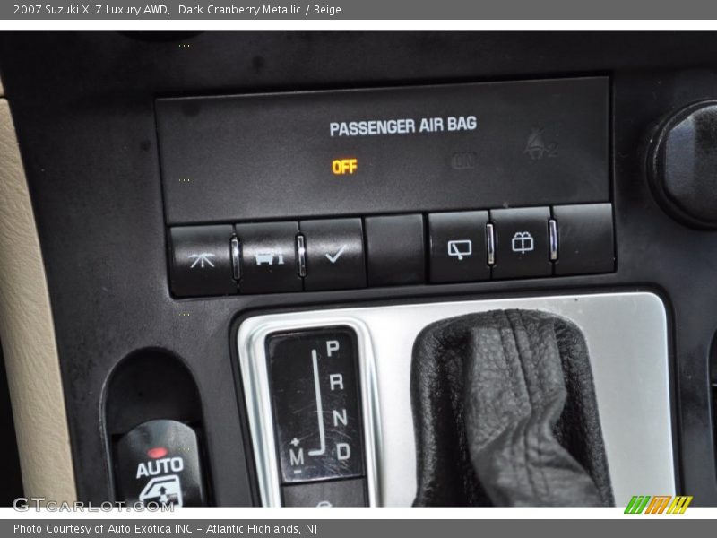 Controls of 2007 XL7 Luxury AWD
