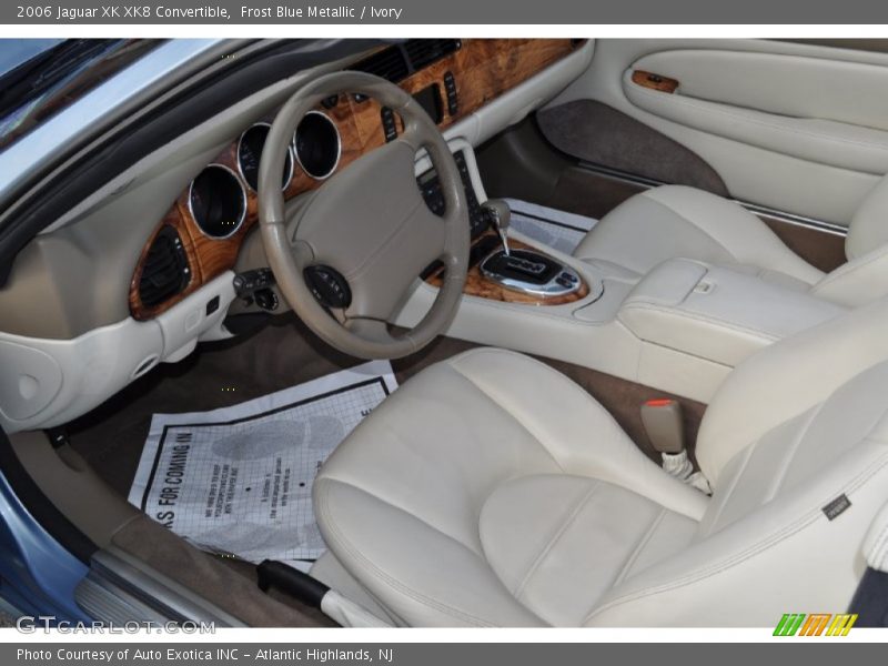  2006 XK XK8 Convertible Ivory Interior