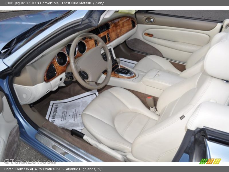  2006 XK XK8 Convertible Ivory Interior