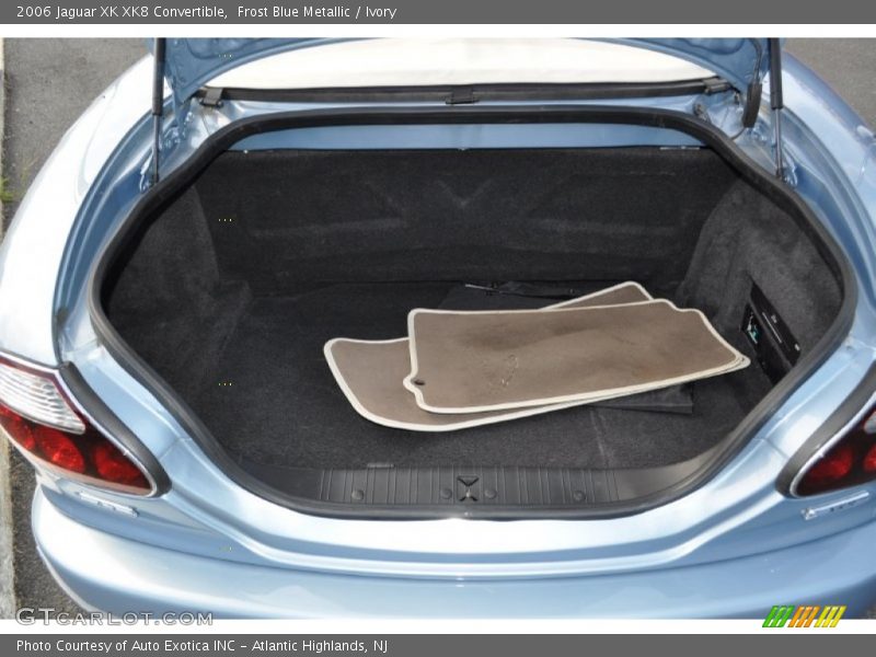 Frost Blue Metallic / Ivory 2006 Jaguar XK XK8 Convertible