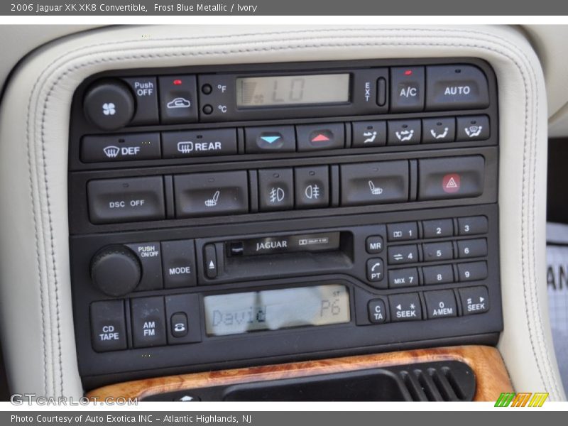 Controls of 2006 XK XK8 Convertible