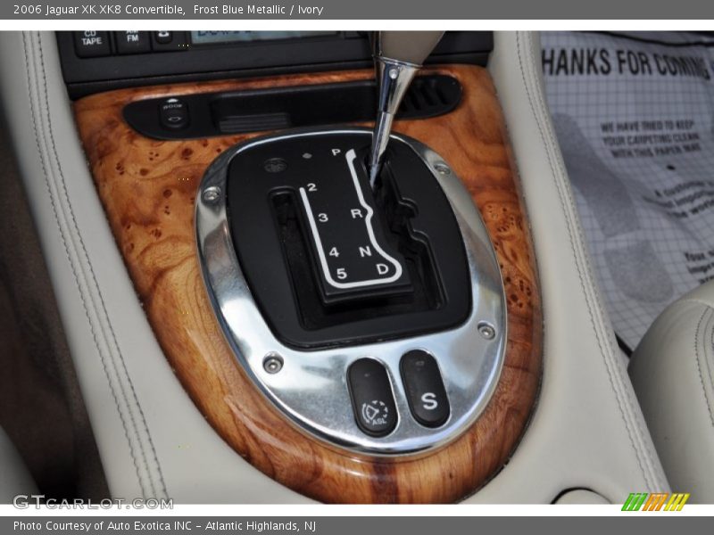  2006 XK XK8 Convertible 6 Speed Automatic Shifter