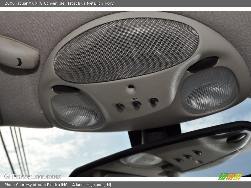 Frost Blue Metallic / Ivory 2006 Jaguar XK XK8 Convertible