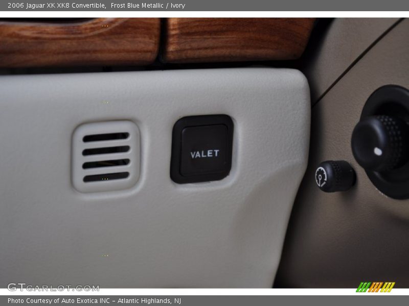 Frost Blue Metallic / Ivory 2006 Jaguar XK XK8 Convertible