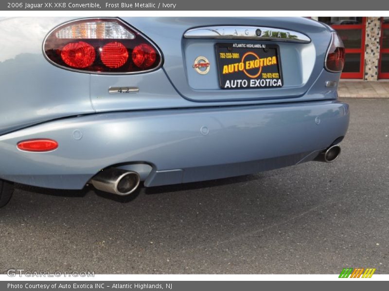 Frost Blue Metallic / Ivory 2006 Jaguar XK XK8 Convertible