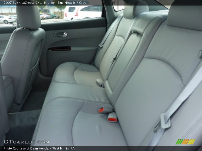 Midnight Blue Metallic / Gray 2007 Buick LaCrosse CXL