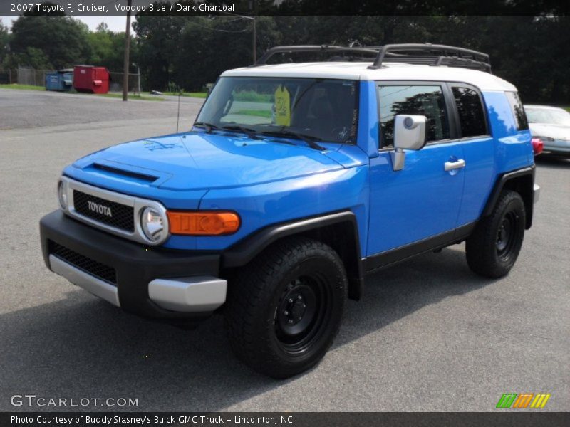 Voodoo Blue / Dark Charcoal 2007 Toyota FJ Cruiser
