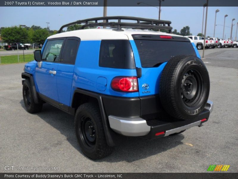 Voodoo Blue / Dark Charcoal 2007 Toyota FJ Cruiser