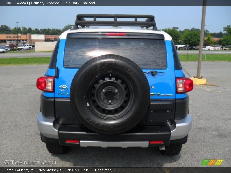 Voodoo Blue / Dark Charcoal 2007 Toyota FJ Cruiser