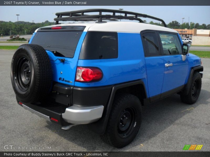 Voodoo Blue / Dark Charcoal 2007 Toyota FJ Cruiser