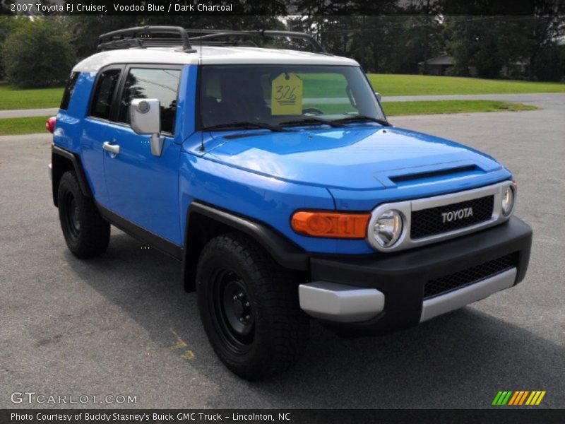 Voodoo Blue / Dark Charcoal 2007 Toyota FJ Cruiser