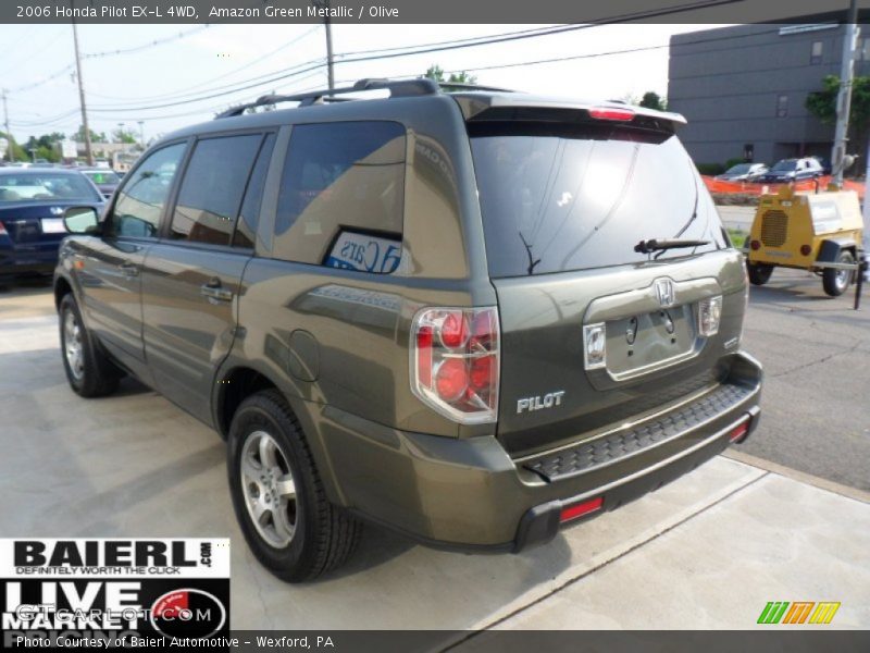 Amazon Green Metallic / Olive 2006 Honda Pilot EX-L 4WD