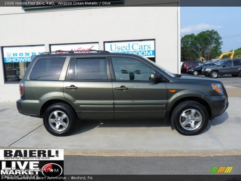 Amazon Green Metallic / Olive 2006 Honda Pilot EX-L 4WD