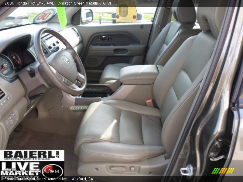 Amazon Green Metallic / Olive 2006 Honda Pilot EX-L 4WD
