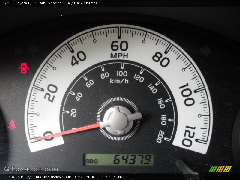 Voodoo Blue / Dark Charcoal 2007 Toyota FJ Cruiser