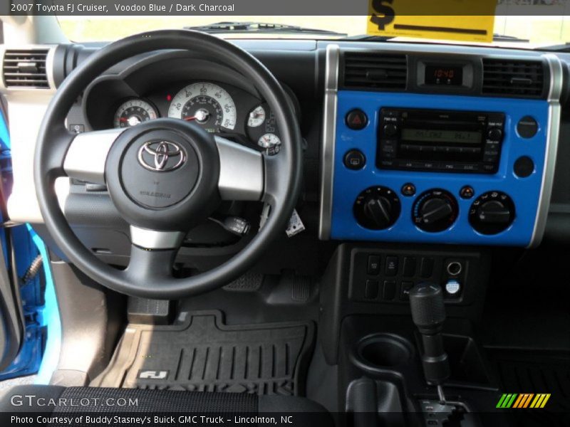 Voodoo Blue / Dark Charcoal 2007 Toyota FJ Cruiser