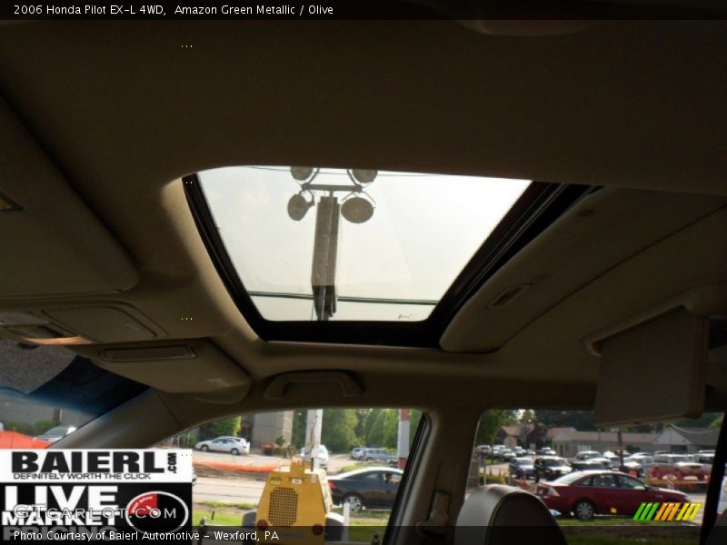 Amazon Green Metallic / Olive 2006 Honda Pilot EX-L 4WD