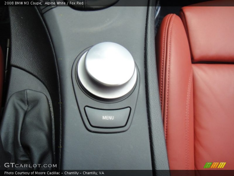 Alpine White / Fox Red 2008 BMW M3 Coupe