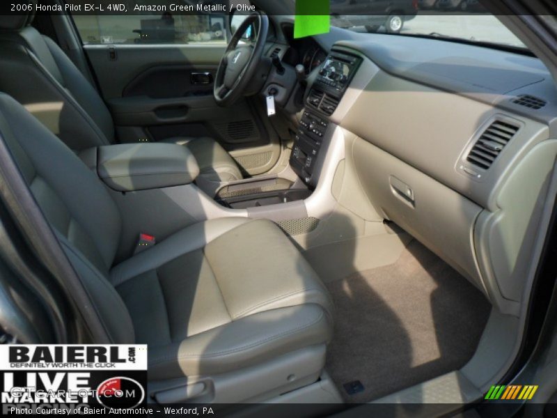 Amazon Green Metallic / Olive 2006 Honda Pilot EX-L 4WD
