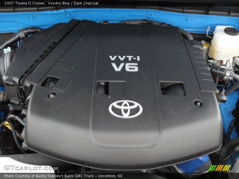 Voodoo Blue / Dark Charcoal 2007 Toyota FJ Cruiser
