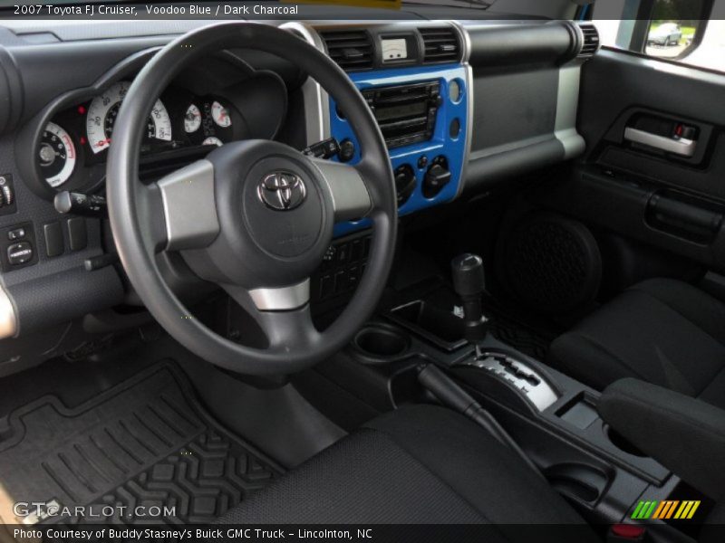 Voodoo Blue / Dark Charcoal 2007 Toyota FJ Cruiser