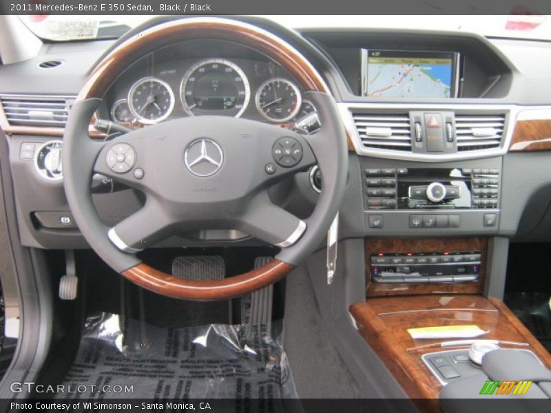 Black / Black 2011 Mercedes-Benz E 350 Sedan