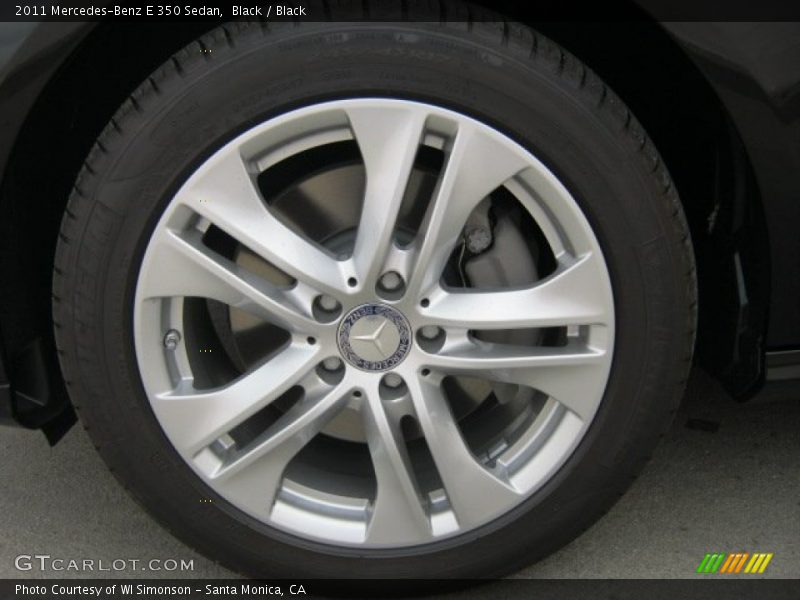 Black / Black 2011 Mercedes-Benz E 350 Sedan