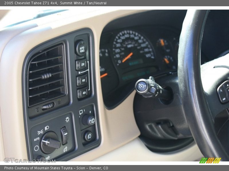 Summit White / Tan/Neutral 2005 Chevrolet Tahoe Z71 4x4
