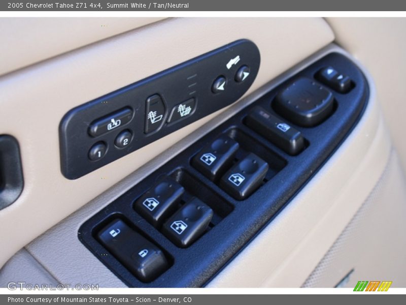 Summit White / Tan/Neutral 2005 Chevrolet Tahoe Z71 4x4